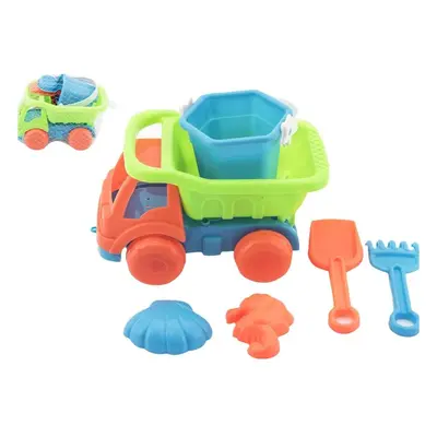 Teddies Auto na písek s doplňky 16cm 2 barvy