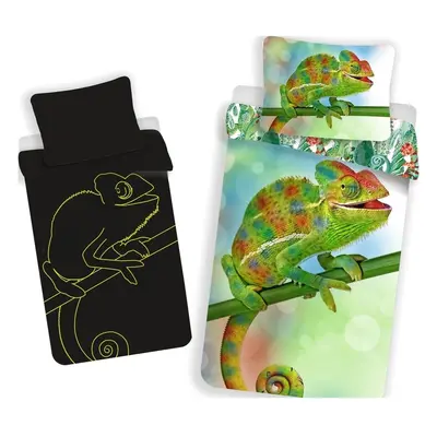 Jerry Fabrics Povlečení Chameleon svítící efekt 140x200