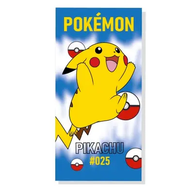 Faro Osuška Pokémon Pikachu Froté 70 x 140 cm