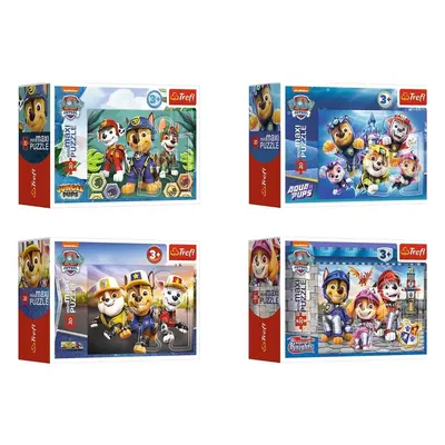 Trefl Minipuzzle miniMAXI 20 dílků Tlapková patrola/Paw Patrol 4 druhy