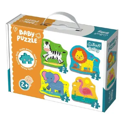 Puzzle baby Safari 4ks 2+