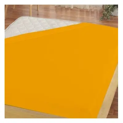 Matějovský Prostěradlo Žluto-oranžové Jersey 60x120