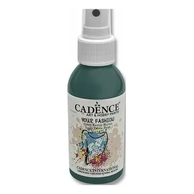 Cadence Barvy na textil Cadence Your Fashion modrozelená 100ml sprej