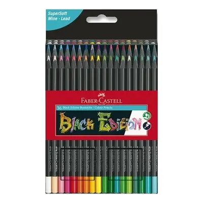 Faber-Castell Pastelky Faber-Castell Black Edition 36 barev