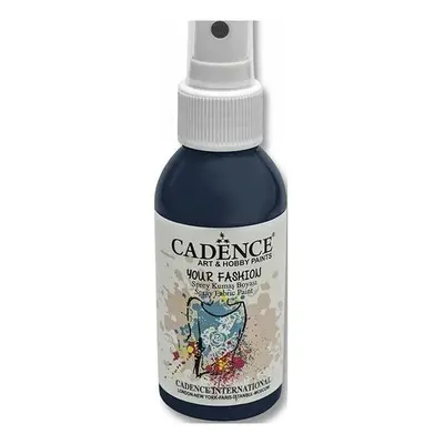 Cadence Barvy na textil Cadence Your Fashion petrolejová 100ml sprej