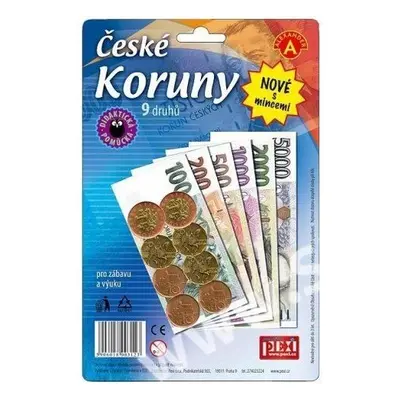 Alexander České koruny peníze do hry