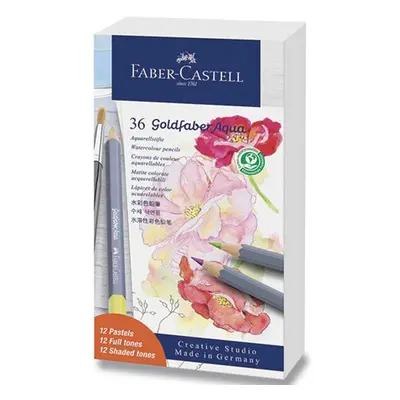 Faber-Castell Akvarelové pastelky Faber-Castell Goldfaber Aqua Pastel 36 barev