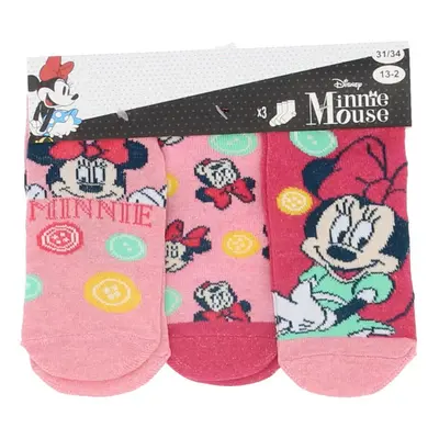 Dívčí ponožky Minnie 3pack, 31-34