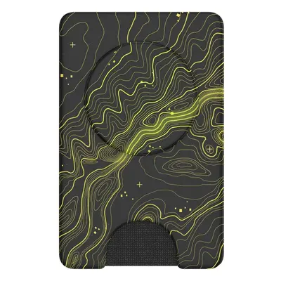 PopSockets PopWallet+ Topographical, pouzdro na karty/vizitky apod. s integrovaným PopGrip