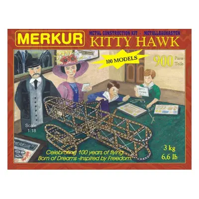 Merkur Toys Stavebnice MERKUR Kitty Hawk 100 modelů 900ks