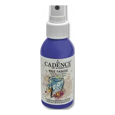 Cadence Barvy na textil Cadence Your Fashion modrá 100ml sprej