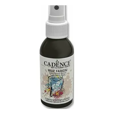 Cadence Barvy na textil Cadence Your Fashion hnědá 100ml sprej