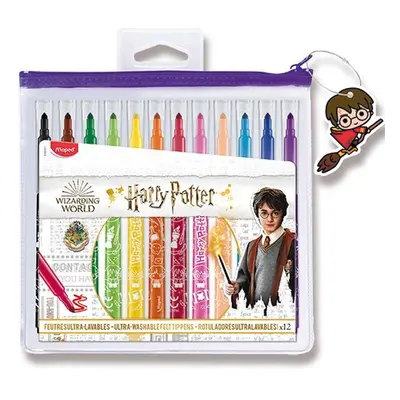 Maped 5001 Dětské fixy Color'Peps Harry Potter 12 ks pouzdro na zip