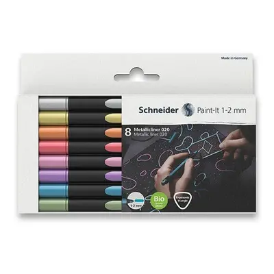 Liner Schneider Paint-it Metallic - sada 8 ks