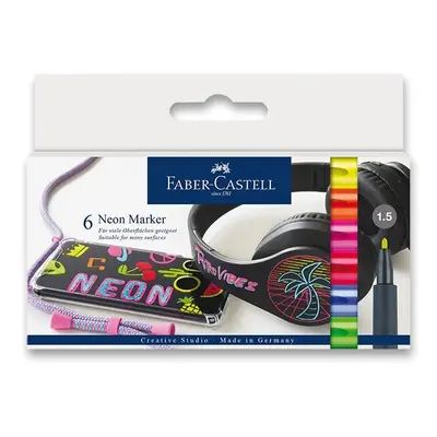 Faber-Castell Neon 1608 6 ks