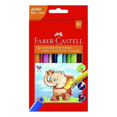 Faber-Castell Pastelky Faber-Castell Extra Jumbo 24 barev