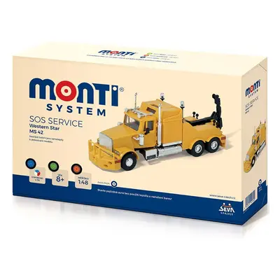 Beneš a Lát Stavebnice Monti 42 SOS Service Western star 1:48