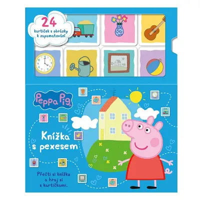 Peppa Pig knížka s pexesem