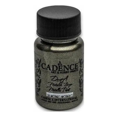 Cadence Akrylové barvy Cadence Dora Metalic 50ml antracitová