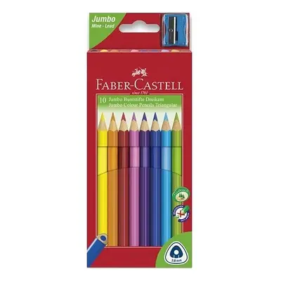 Faber-Castell Pastelky Faber-Castell Junior Triangular 10 barev