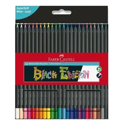 Faber-Castell Pastelky Faber-Castell Black Edition 24 barev