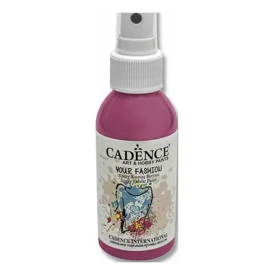 Cadence Barvy na textil Cadence Your Fashion růžová 100ml sprej