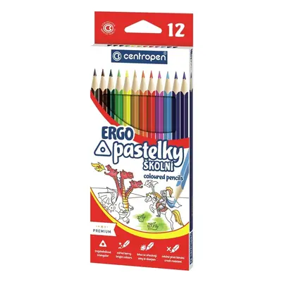 Centropen Pastelky trojhranné 12ks