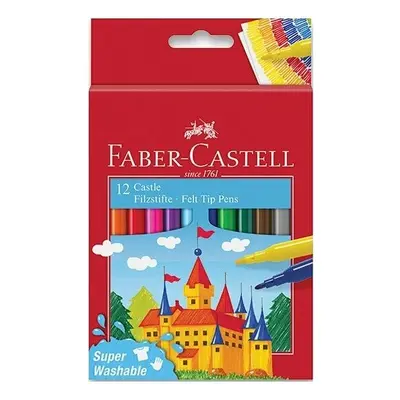 Faber-Castell Dětské fixy Faber-Castell Castle 12 barev