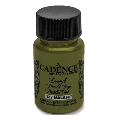 Cadence Akrylové barvy Cadence Dora Metalic 50ml zlatozelená