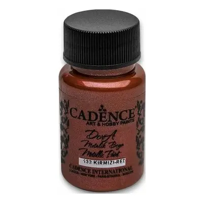 Cadence Akrylové barvy Cadence Dora Metalic 50ml červená