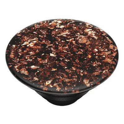 PopSockets PopTop Gen.2, Foil Confetti Copper, kousky měděné folie v pryskyřici, výměnný v