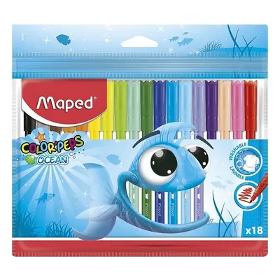 Maped Dětské fixy Maped Color'Peps Ocean 18 barev