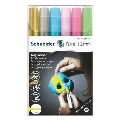 Schneider Fix akrylový Schneider Paint-It 310 sada V2 6ks