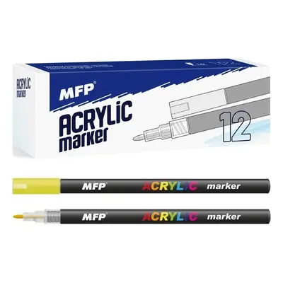 MFP paper Fix akrylový MFP 1mm žlutý