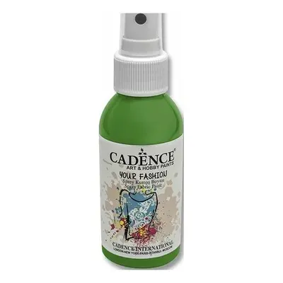 Cadence Barvy na textil Cadence Your Fashion zelená 100ml sprej