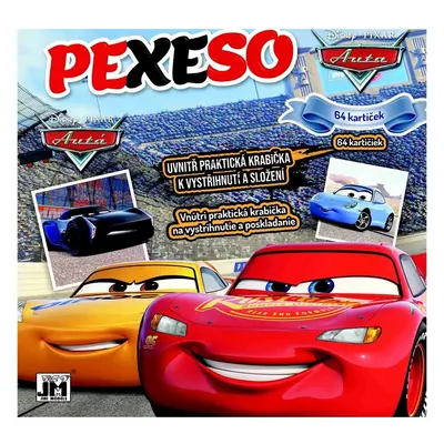 Pexeso v sešitu Cars