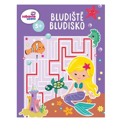 Pracovní sešit pro děti Bludiště Mořská panna