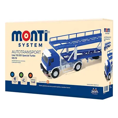 Beneš a Lát Stavebnice Monti 19 Autotransport Liaz 1:48