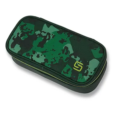 Schneiders Walker Pouzdro do školy Walker Fame Uni Camo Green