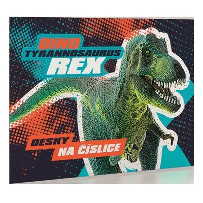 Desky na číslice Premium Dinosaurus