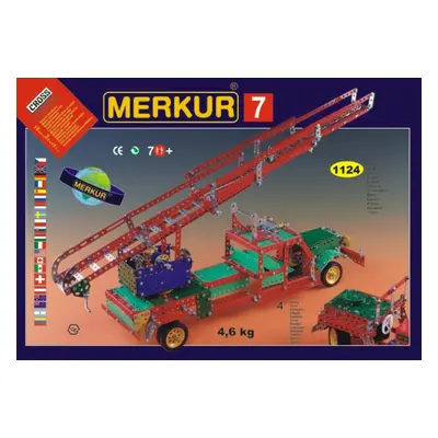 Merkur Toys Stavebnice MERKUR 7 100 modelů 1124ks