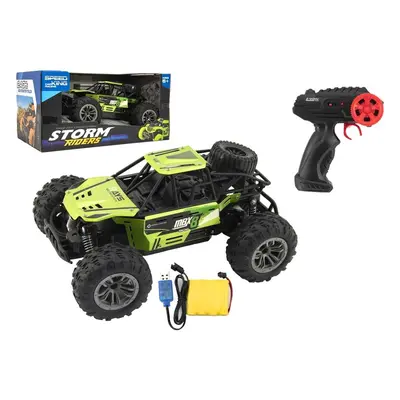 Teddies Auto RC buggy terénní zelené 22cm