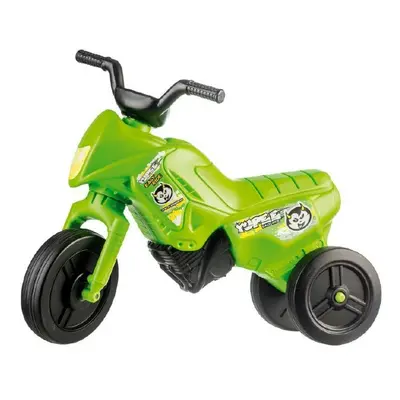 Teddies Odrážedlo Enduro Yupee zelené malé výška sedadla 26cm nosnost do 25kg