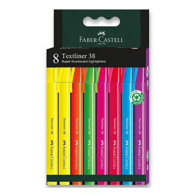 Faber-Castell zvýrazňovače Textliner 38 8 kusů