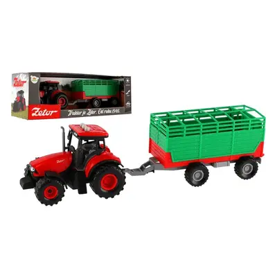 Traktor Zetor s vlekem