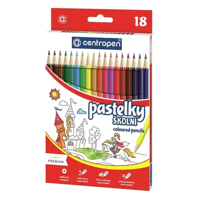 Centropen Pastelky 18ks