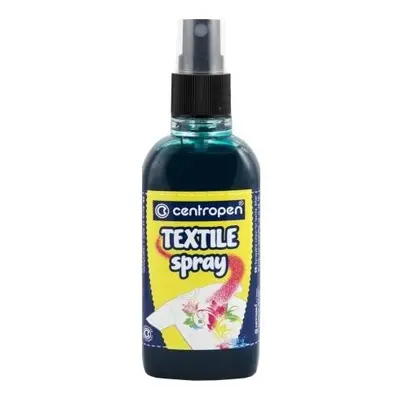 Centropen Barvy na textil 1139 zelená 100ml sprej