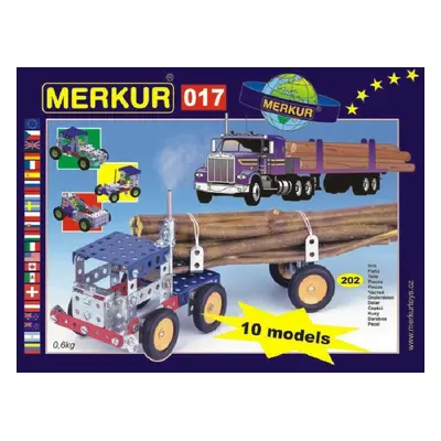 Merkur Toys Stavebnice MERKUR 017 Kamion 10 modelů 202ks