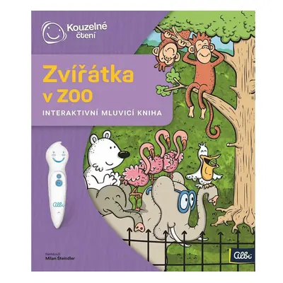 Albi Kouzelné čtení Kniha Zvířátka v ZOO