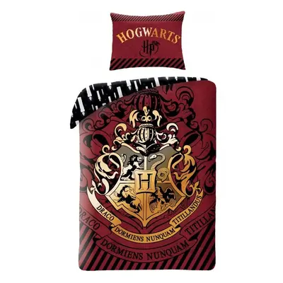 Halantex Harry Potter Hogwarts Bavlna 140x200 70x90